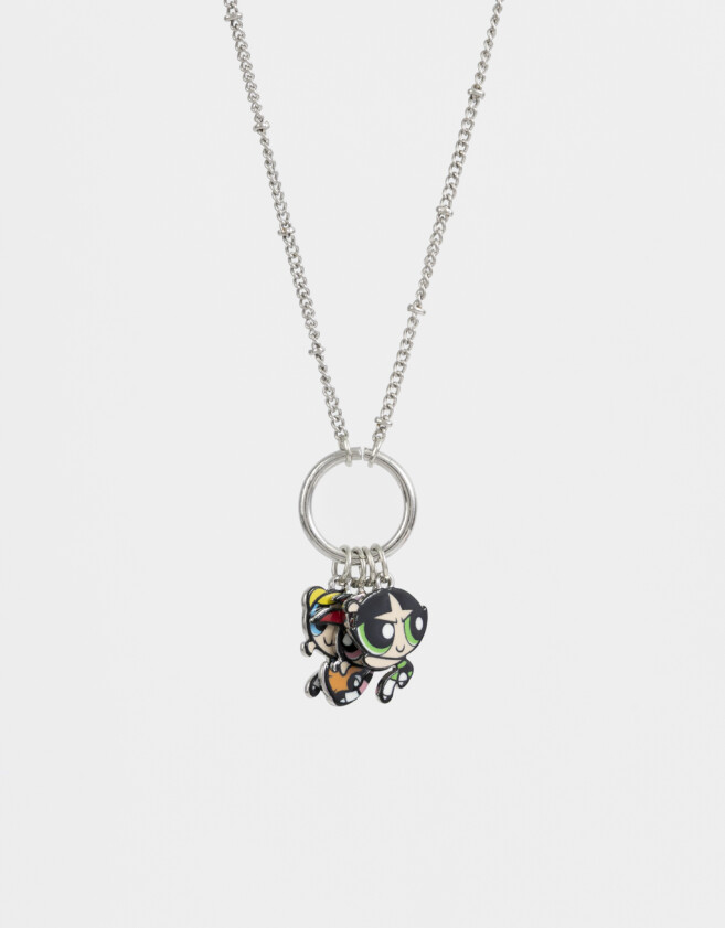 Collares Infantiles Collar Multicharm "chicas Superpoderosas" - Combinacion Multicolor