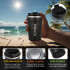Vaso Termico Cafe Doble Capa 380ml Con Tapa Acero Inoxidable Vaso Termico Cafe Doble Capa 380ml Con Tapa Acero Inoxidable