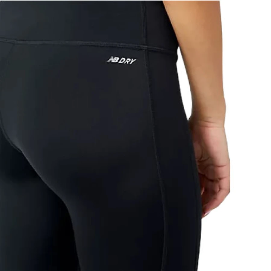 Calza de Mujer New Balance Accelerate Tight Negro