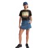 SHORT POLLERA MINERVA XS-XL AZUL OSCUR