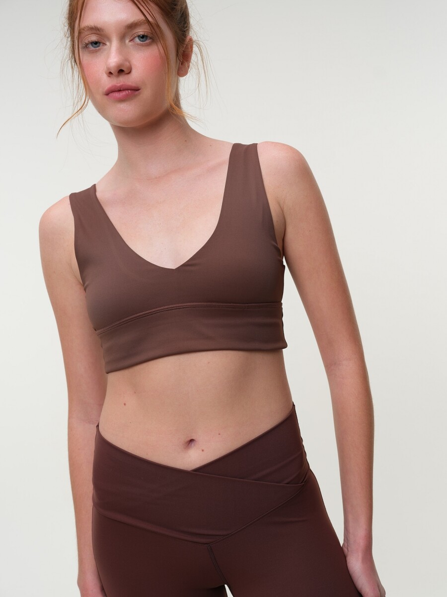 Top Amatista - Marron 