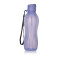 BOTELLA ECO TWIST TUPPERWARE CON PICO Y CORREA 500 ML LILA