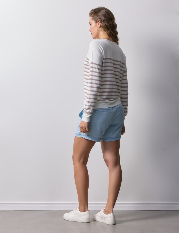Buzo Modal Lineas BLANCO/MULTI