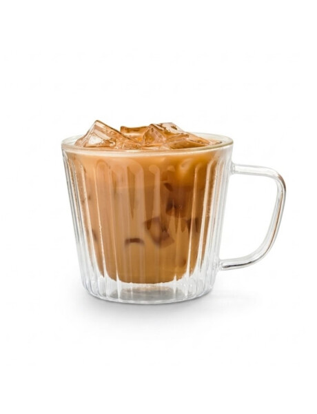 SET 2 TAZAS DOBLE PARED RAYAS 350ML BORO VARENNA SET 2 TAZAS DOBLE PARED RAYAS 350ML BORO VARENNA