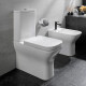 INODORO PARA MOCHILA BAÑO BLANCO BRILLO LOZA SANITARIA 000