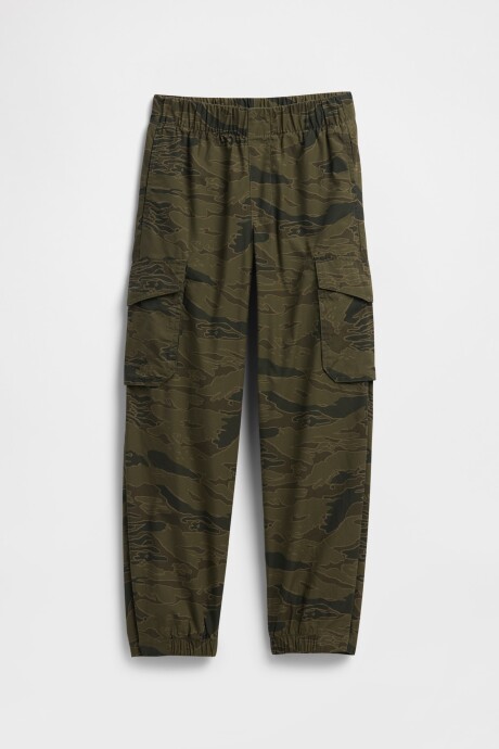 Jean Baggy Pull On Niño Green Camo