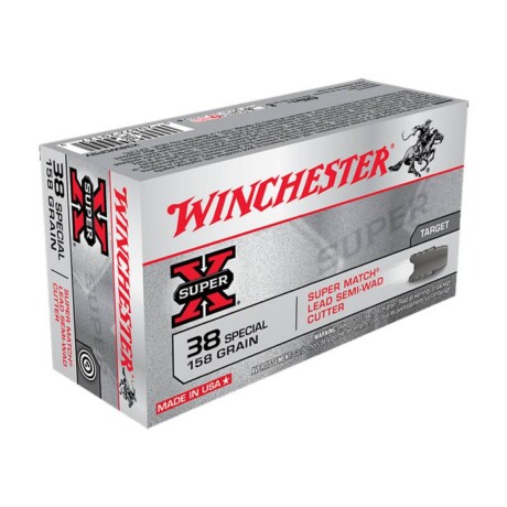 BALA WINCHESTER CAL 38SP 158GR X38WCPSV BALA WINCHESTER CAL 38SP 158GR X38WCPSV