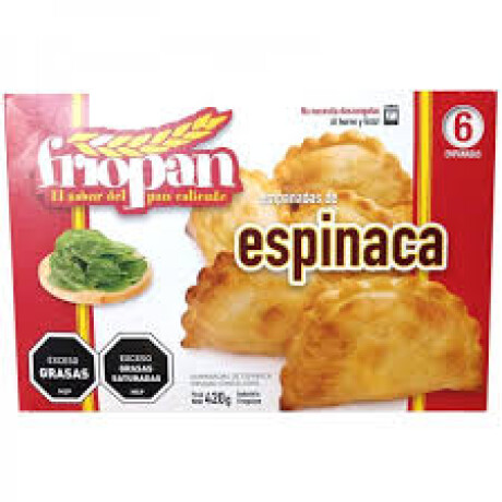 Empanadas espinaca 6 unidades Empanadas espinaca 6 unidades