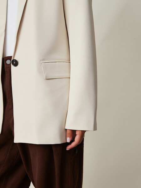 BLAZER GELDA BEIGE CLARO