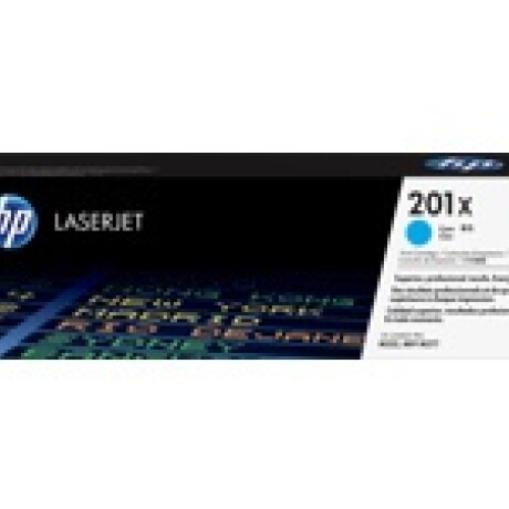 HP 201X - Alto rendimiento - cián - original - LaserJet - cartucho de tóner (CF401X) - para Color LaserJet Pro M252dn, M252dw, M HP 201X - Alto rendimiento - cián - original - LaserJet - cartucho de tóner (CF401X) - para Color LaserJet Pro M252dn, M252dw, M