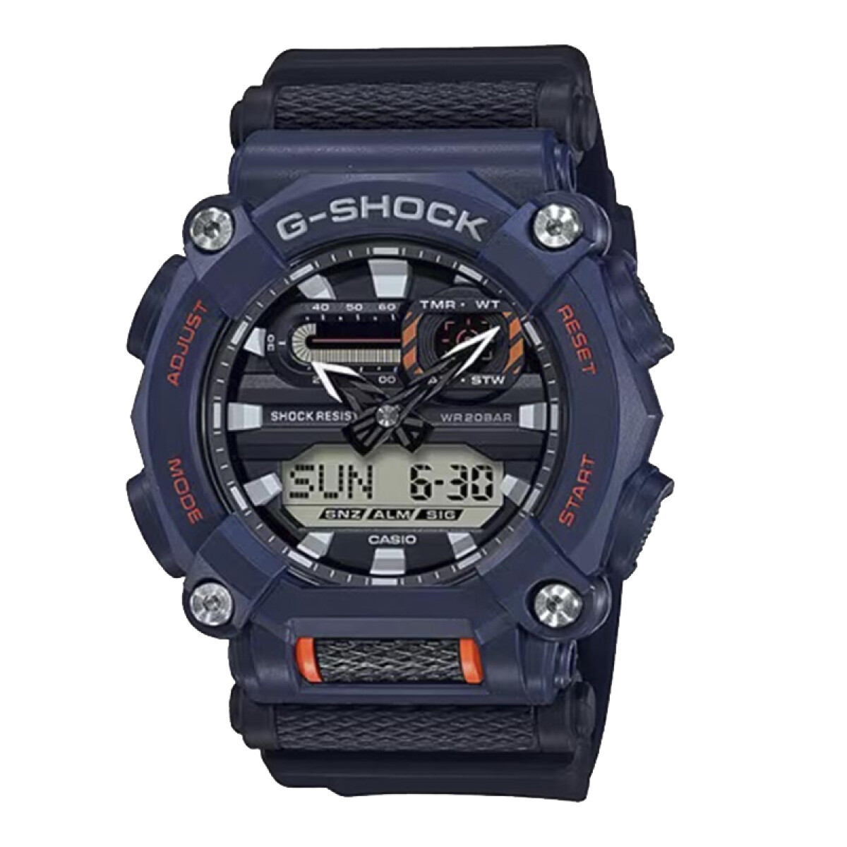 Reloj G-Shock deportivo de resina rojo - Azul 