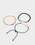 Pulseras Elásticas Sets Mostacillas Set De Pulseras Elásticas "pride" - Dorado