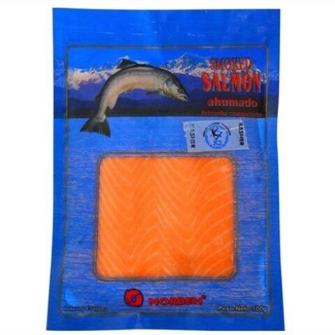 Salmon Ahumado Norben 100 Gramos Salmon Ahumado Norben 100 Gramos