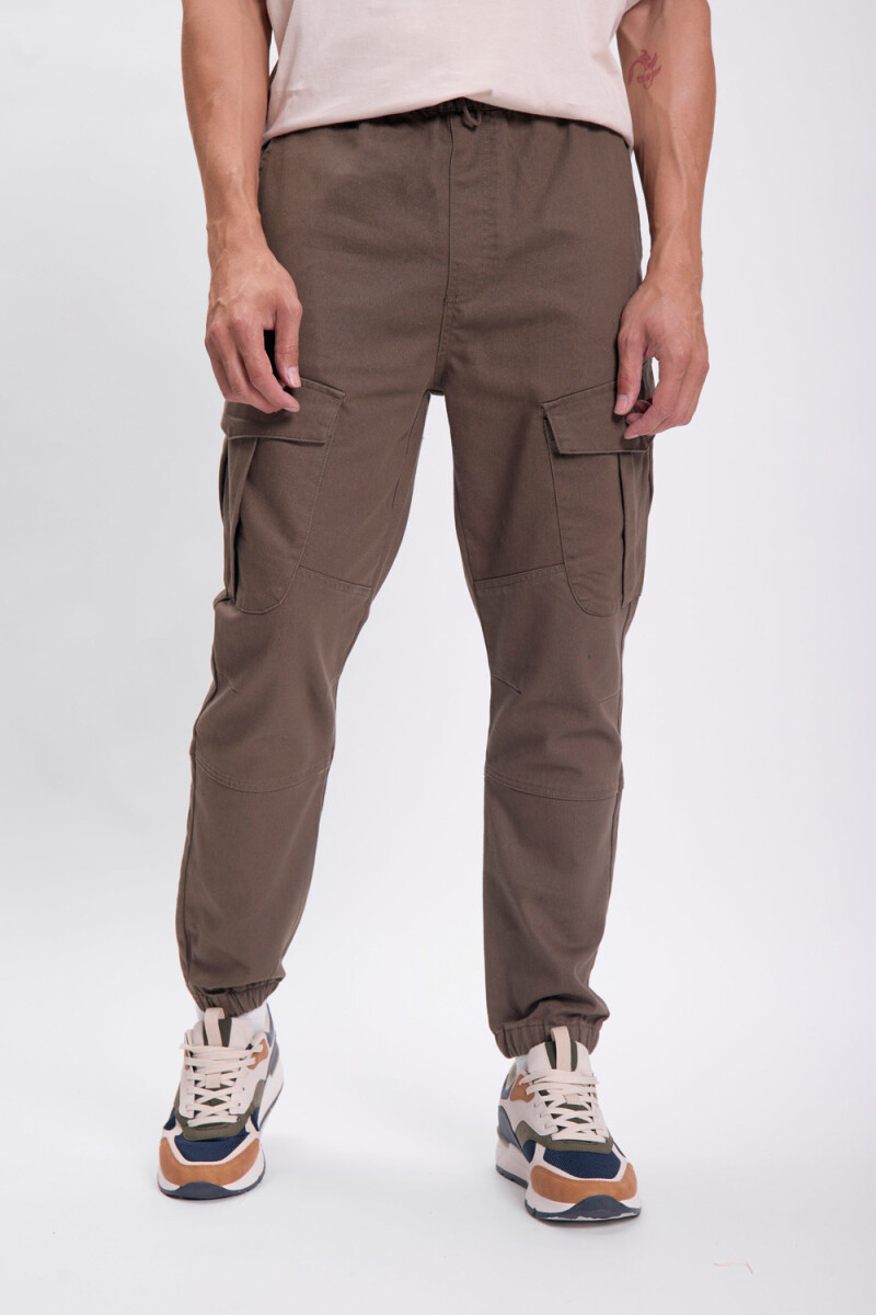 Pantalón deportivo cargo jogger Verde