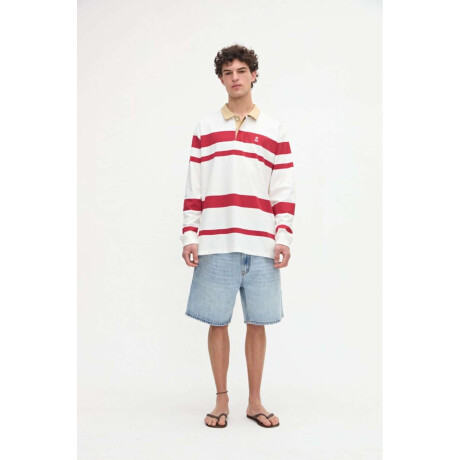 Remera polo Parsons Off white