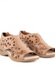 Sandalia circulo Taupe