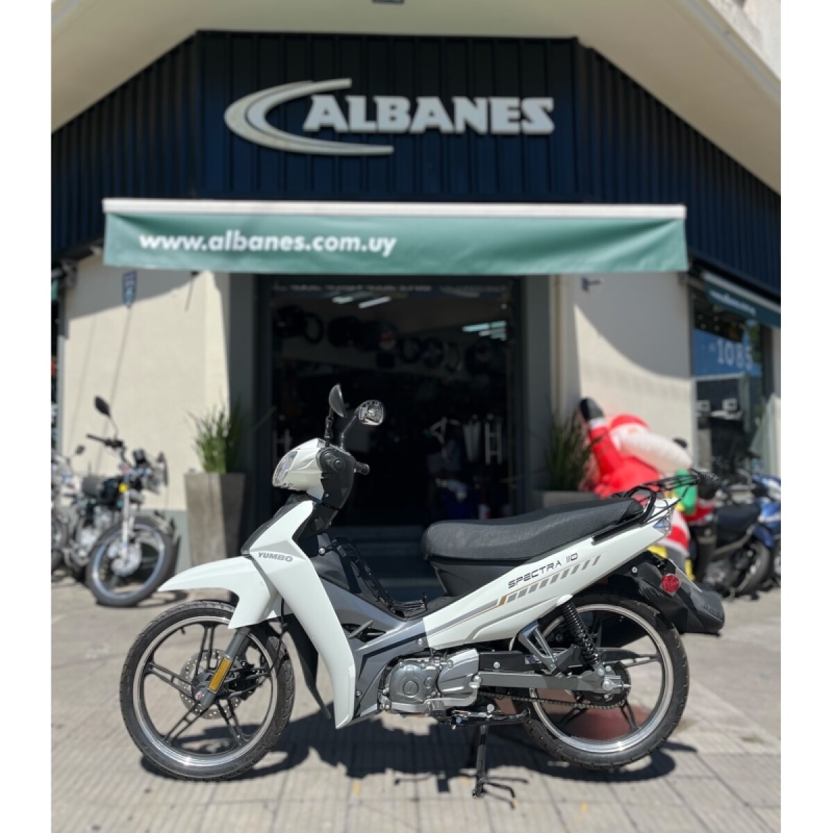 Moto Yumbo Cub Spectra 110 - Blanca 