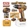 Kit Ingco de Taladro 42 V c/ Batería - Uso industrial Kit Ingco de Taladro 42 V c/ Batería - Uso industrial