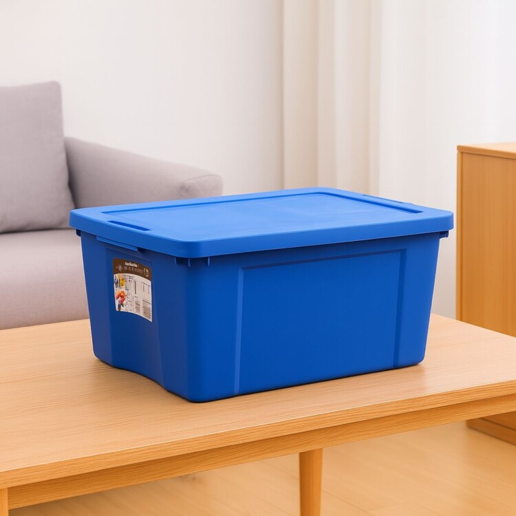 Caja organizadora Fullbox reforzada 55 Litros - AZUL Caja organizadora Fullbox reforzada 55 Litros - AZUL