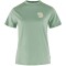 Polo Fjallraven Fox Boxy Logo Tee W Mujer Misty Green