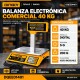 DINGQI BALANZA COMERCIAL DIGITAL PREMIUM VISOR ELEVADO 2 GRS - 40 KILOS Dingqi Balanza Comercial Digital Premium Visor Elevado 2 Grs - 40 Kilos