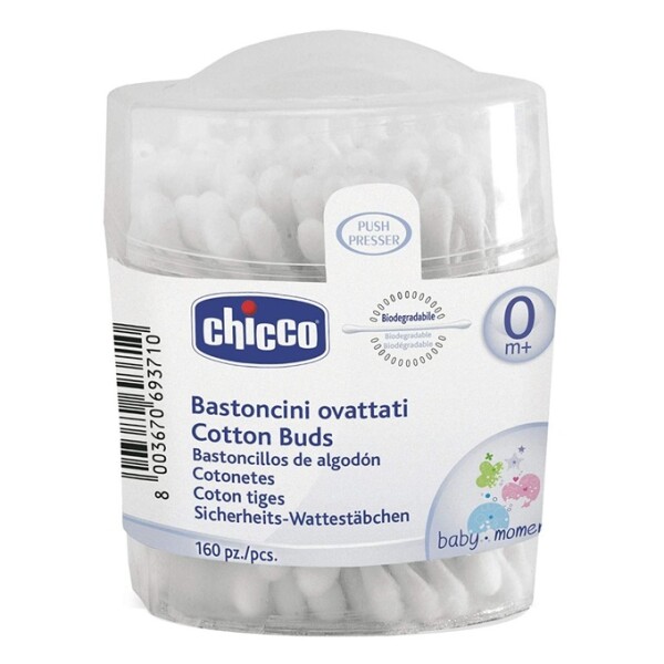 Set cotonetes 160 pcs CHICCO Set cotonetes 160 pcs CHICCO