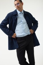 Gabardina Clásica AZUL