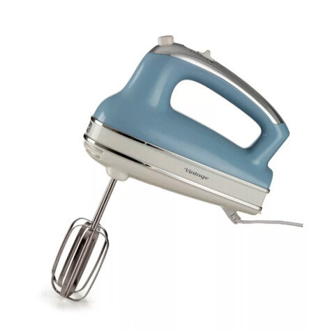 Batidora Mano Ariete Vintage Retro AZUL