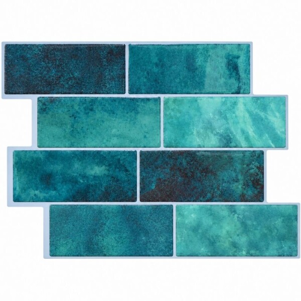 REVESTIMIENTO ADHESIVO 29 X 21 - LADRILLO VERDE REVESTIMIENTO ADHESIVO 29 X 21 - LADRILLO VERDE