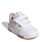 Championes de Niños Adidas Tensaur Sport 2.0 Velcros Blanco - Lila - Verde Menta