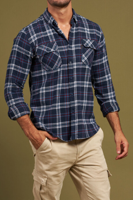 CAMISA ACUIA POLANCO Navy