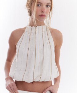 Blusa Puff Blanco
