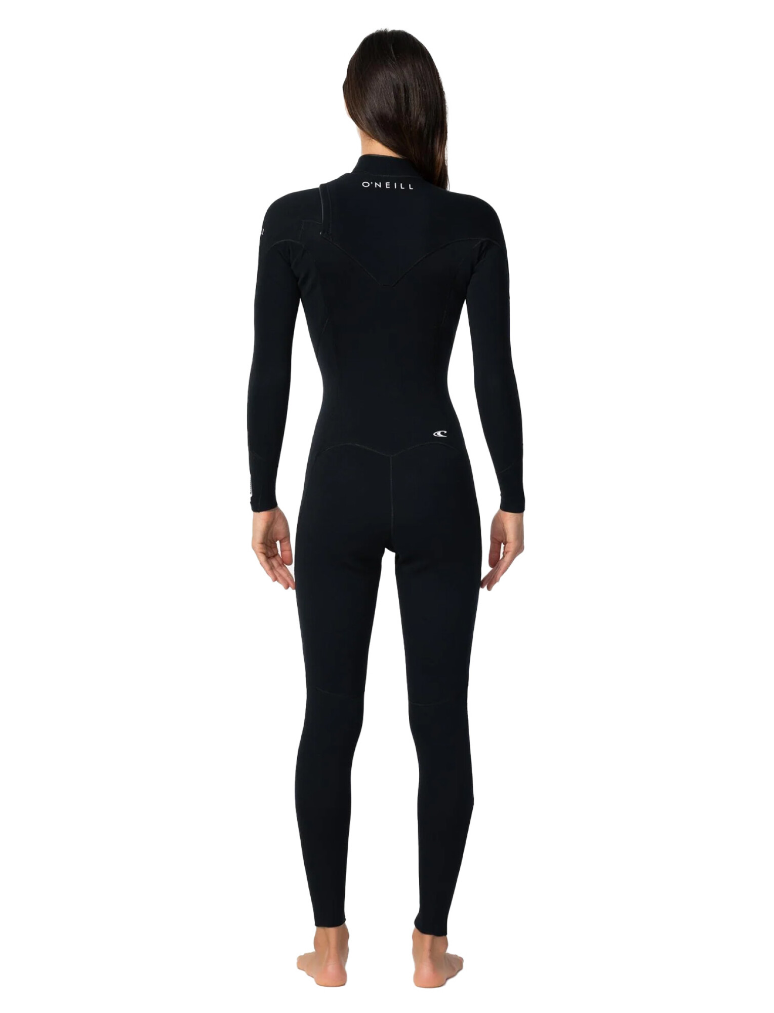 Reactor II Dama 4/3mm - Chest Zip Full Wetsuit - Black — ONeill
