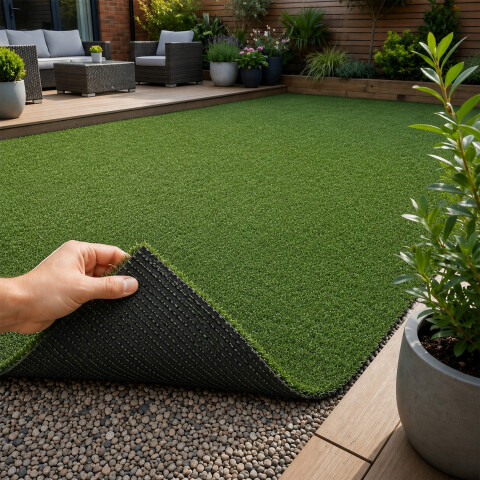 Césped Sintético 30 M2 Pasto Artificial Rollo Decoración Ax® Color Verde