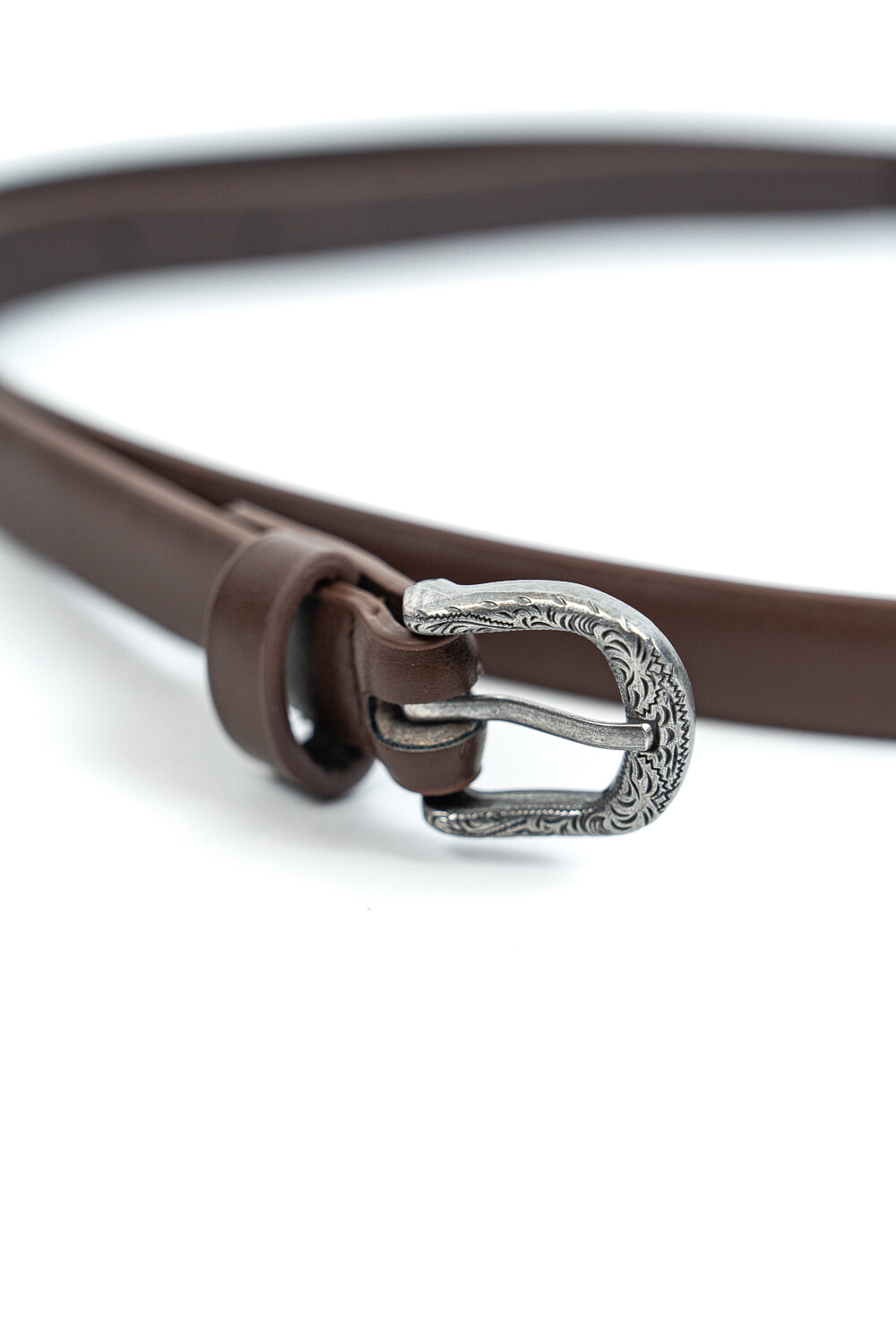 Cinturón Frame Marron