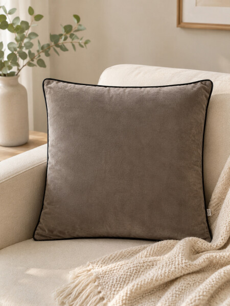 FUNDA ALMOHADON LE MANS MARRON