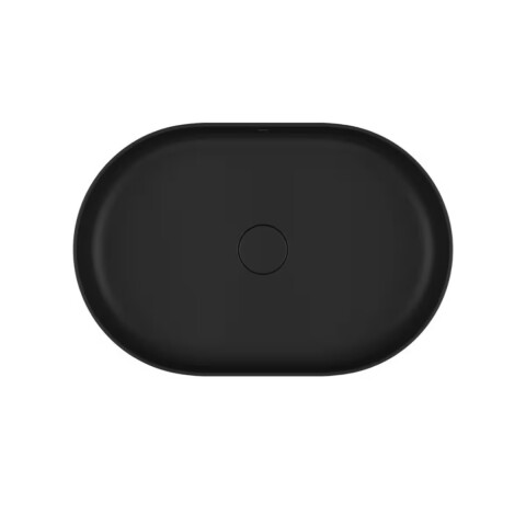 Bacha de apoyo Oval 60x40 cm Negro Mate Deca Bacha De Apoyo Oval 60x40 Cm Negro Mate Deca