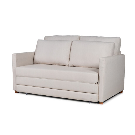Sofá Cama Niki - Tela Rústica 9831 (Parma Beige)