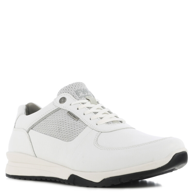 Zapatos de Hombre Freeway Casual Blanco - Gris Hielo