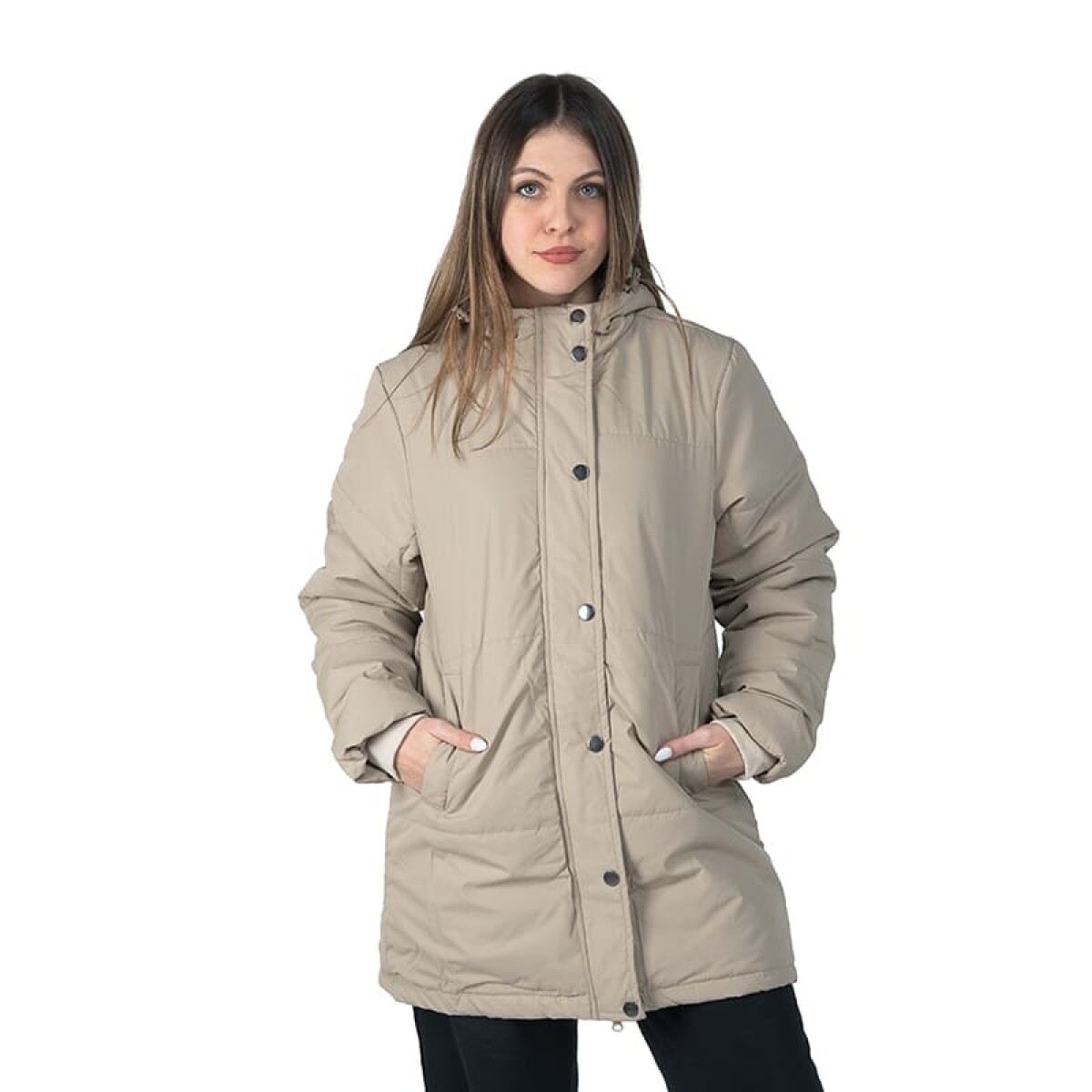 Campera The Brooklyn Haus Parka de Mujer - 210828I24 - Beige 