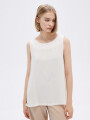 Musculosa Peder Marfil / Off White