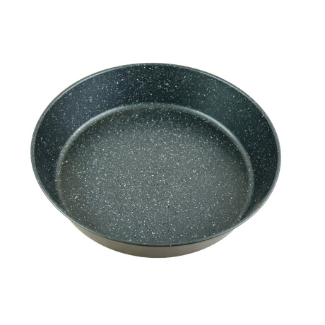 ASADERA REDONDA METAL 22CM DIAM 6CM ALTO NEGRA C/PUNTOS ASADERA REDONDA METAL 22CM DIAM 6CM ALTO NEGRA C/PUNTOS