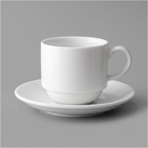 Taza Para Desayuno Apilable 230 cc Royal Porcelain - x unidad. Taza Para Desayuno Apilable 230 cc Royal Porcelain - x unidad.