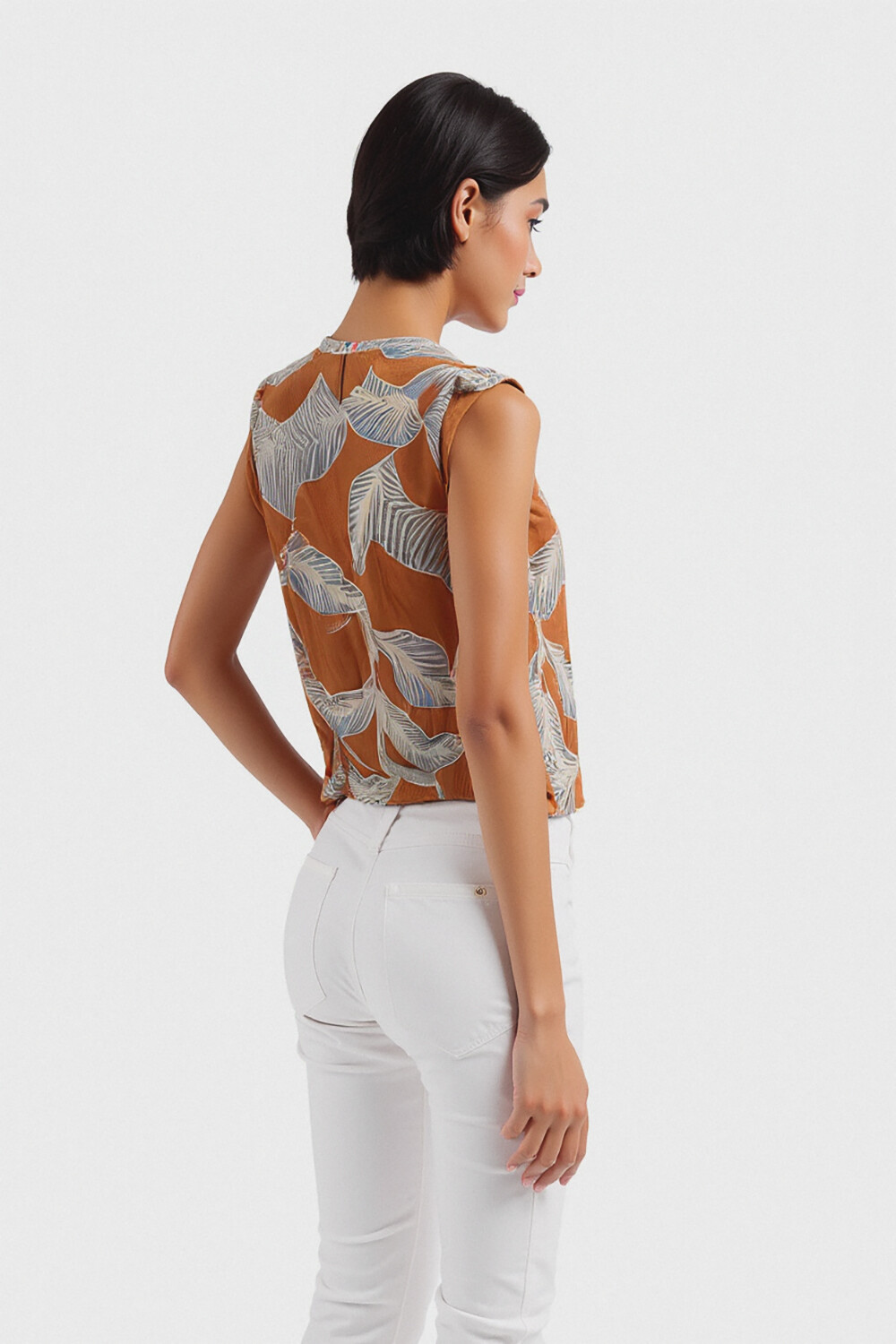 Chaleco Saris Estampado 1
