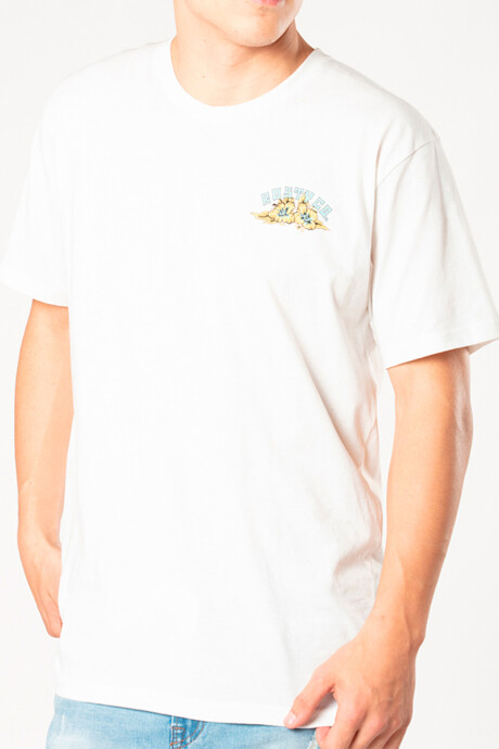 T-SHIRT GRANT TEEN RUSTY Blanco