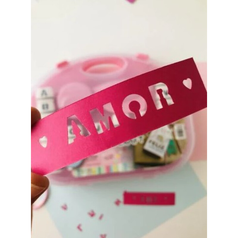 Set de Perforadora Ibi craft- Serie alfabetica Set De Perforadora Ibi Craft- Serie Alfabetica