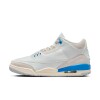 Championes Air Jordan 3 Retro de Hombre Blanco