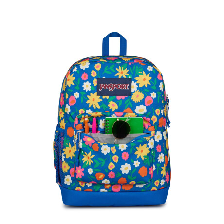 Mochila Escolar p/ Laptop Jansport Cross Town Plus Original Flower Market