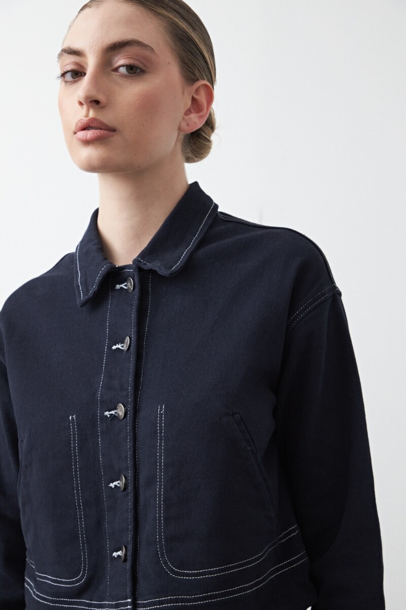 CAMPERA TOIA Azul Marino