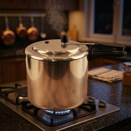Olla a presión 10 lts Línea Classic PLATEADO